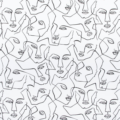 Vogue - Black Dress - 29 Park - Fabric by the Yard