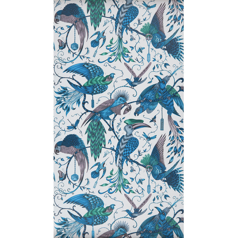 CLARKE AND CLARKE - AUDUBON- JUNGLE - Wallcovering by the Roll JUNGLE