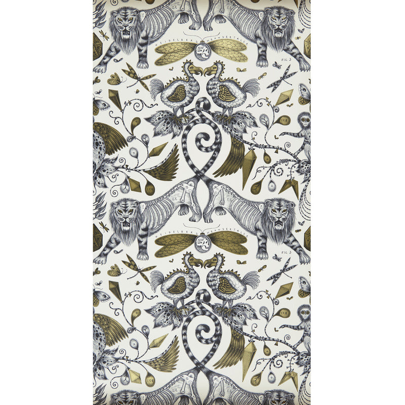 CLARKE AND CLARKE - EXTINCT- GOLD - Wallcovering by the Roll GOLD