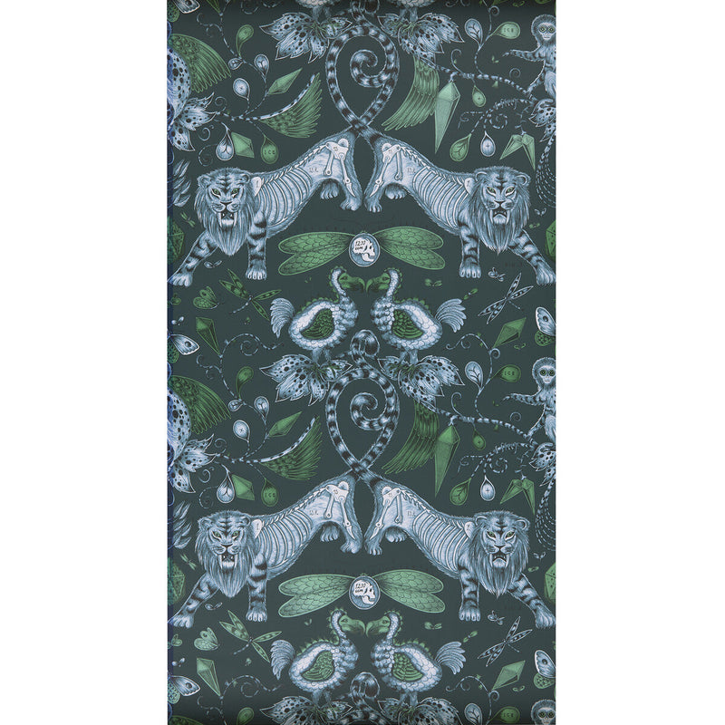 CLARKE AND CLARKE - EXTINCT- NAVY - Wallcovering by the Roll NAVY