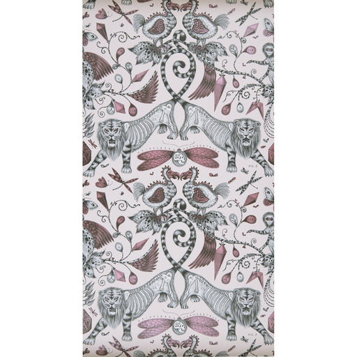 CLARKE AND CLARKE - EXTINCT- PINK - Wallcovering by the Roll PINK