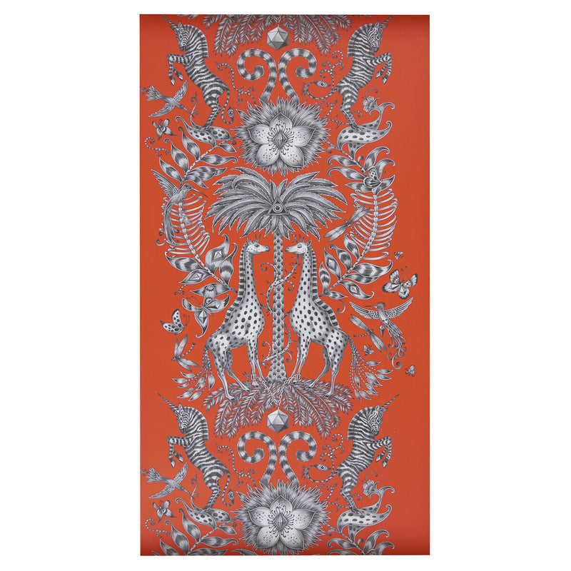 CLARKE AND CLARKE - KRUGER- FLAME - Wallcovering by the Roll FLAME