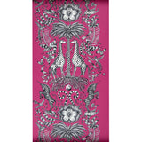 CLARKE AND CLARKE - KRUGER- MAGENTA - Wallcovering by the Roll