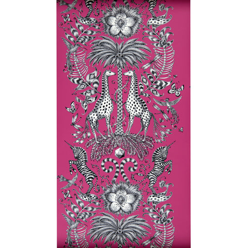 CLARKE AND CLARKE - KRUGER- MAGENTA - Wallcovering by the Roll MAGENTA