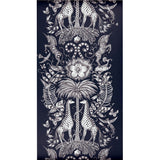CLARKE AND CLARKE - KRUGER- NAVY - Wallcovering by the Roll