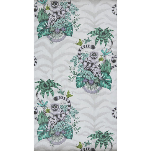 CLARKE AND CLARKE - LEMUR- JUNGLE - Wallcovering by the Roll JUNGLE