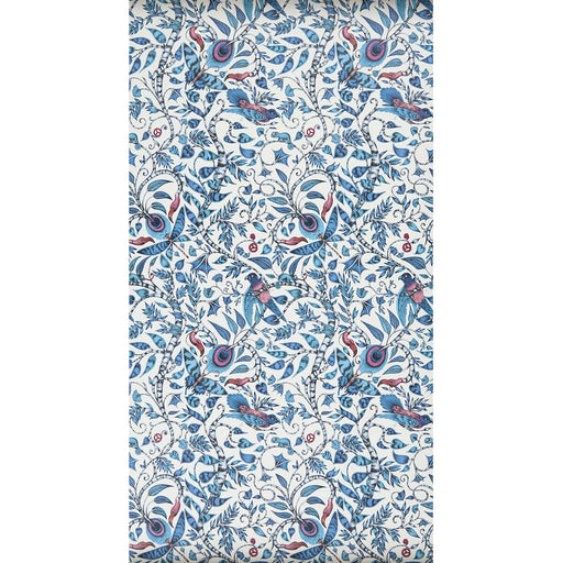 CLARKE AND CLARKE - ROUSSEAU- BLUE - Wallcovering by the Roll BLUE