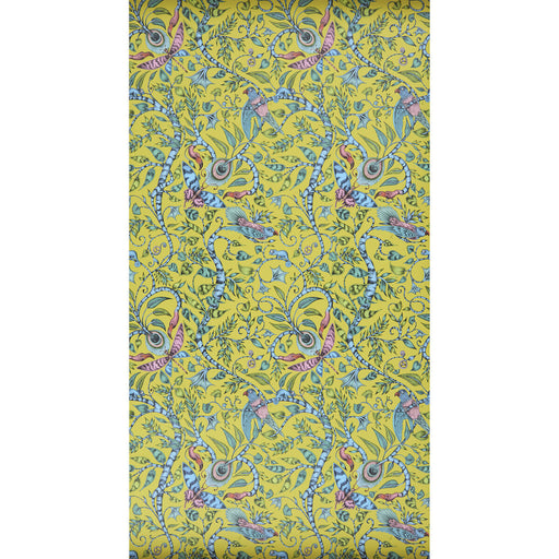 CLARKE AND CLARKE - ROUSSEAU- LIME - Wallcovering by the Roll LIME