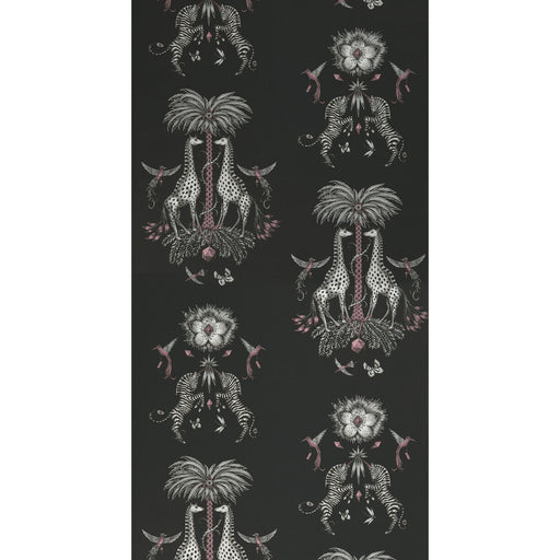 CLARKE AND CLARKE - CREATURA- CHARCOAL  - Wallcovering by the Roll CHARCOAL
