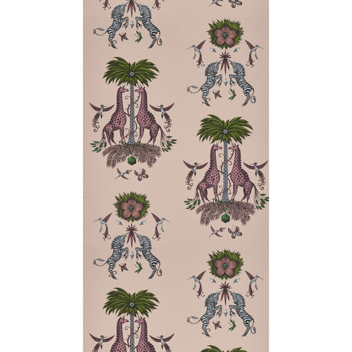 CLARKE AND CLARKE - CREATURA- PINK  - Wallcovering by the Roll PINK
