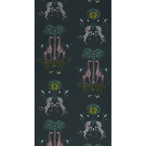 CLARKE AND CLARKE - CREATURA- TEAL  - Wallcovering by the Roll TEAL