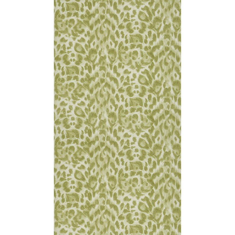 CLARKE AND CLARKE - FELIS- GREEN  - Wallcovering by the Roll GREEN