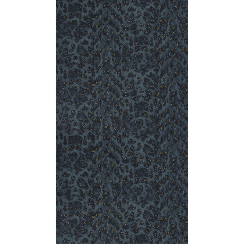 CLARKE AND CLARKE - FELIS- NAVY  - Wallcovering by the Roll NAVY