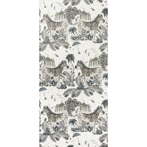 CLARKE AND CLARKE - LOST WORLD- BLUE  - Wallcovering by the Roll BLUE