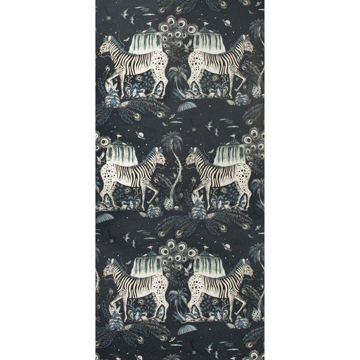 CLARKE AND CLARKE - LOST WORLD- NAVY  - Wallcovering by the Roll NAVY