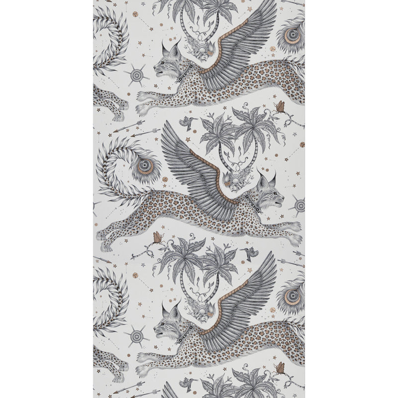 CLARKE AND CLARKE - LYNX- NUDE  - Wallcovering by the Roll NUDE