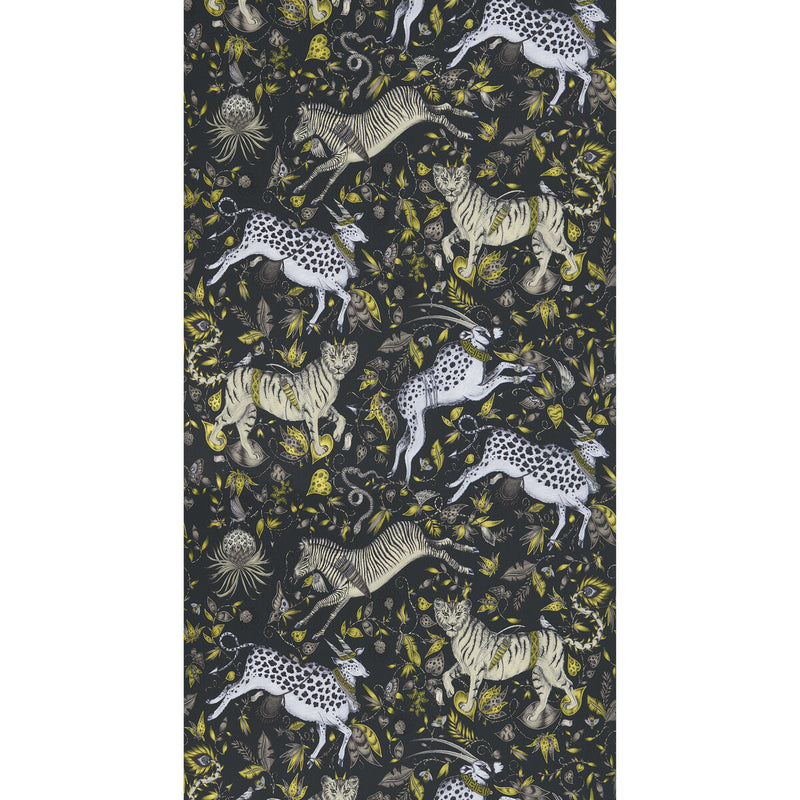 CLARKE AND CLARKE - PROTEA- CHARCOAL  - Wallcovering by the Roll CHARCOAL