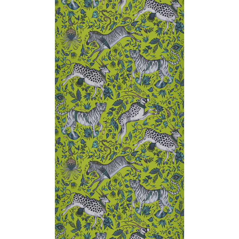 CLARKE AND CLARKE - PROTEA- LIME  - Wallcovering by the Roll LIME