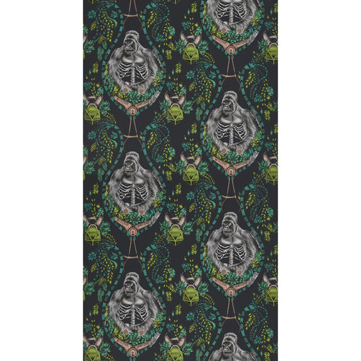 CLARKE AND CLARKE - SILVERBACK- CHARCOAL  - Wallcovering by the Roll CHARCOAL
