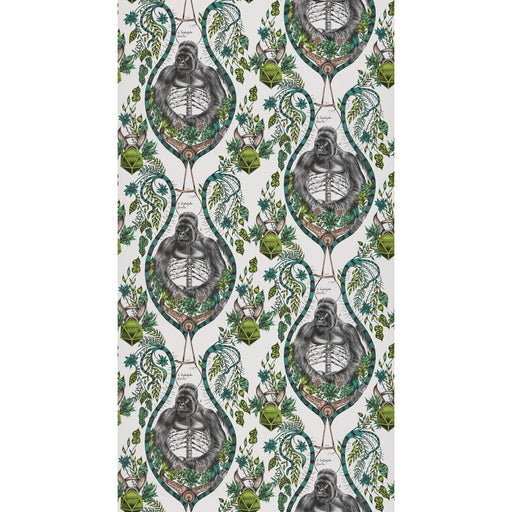 CLARKE AND CLARKE - W0120/03 - SILVERBACK - Wallpaper By the Roll