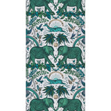 CLARKE AND CLARKE - ZAMBEZI- GREEN - Wallcovering by the Roll