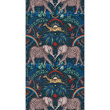 CLARKE AND CLARKE - ZAMBEZI- NAVY  - Wallcovering by the Roll