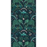 CLARKE AND CLARKE - ZAMBEZI- TEAL - Wallcovering by the Roll