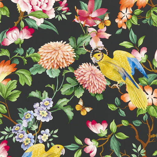 CLARKE AND CLARKE - W0130/04 - GOLDEN PARROT WP - Wallpaper By the Roll