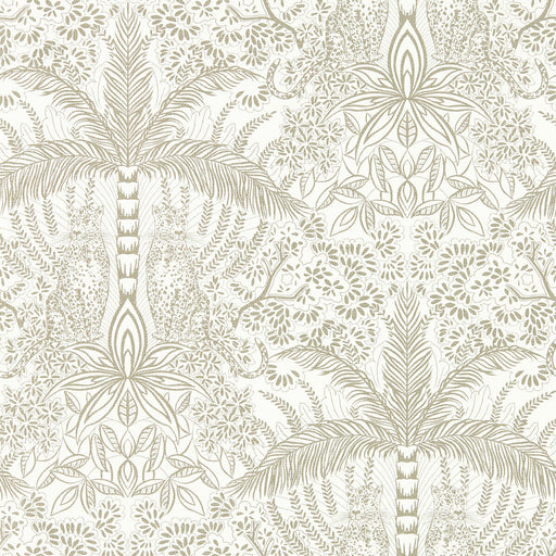 CLARKE AND CLARKE - LEOPARDO- GOLD/IVORY WP - Wallcovering by the Roll GOLD/IVORY WP