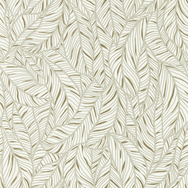 CLARKE AND CLARKE - SELVA- LINEN/CHAMPAGNE WP - Wallcovering by the Roll LINEN/CHAMPAGNE WP