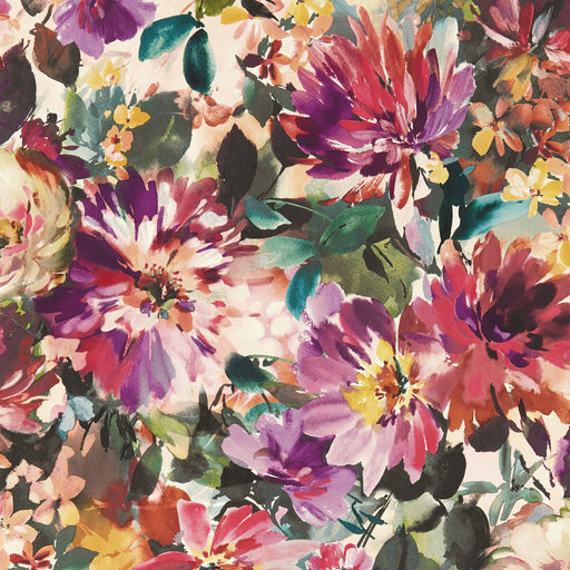 CLARKE AND CLARKE - TAHITI- FUCHSIA WP - Wallcovering by the Roll FUCHSIA WP