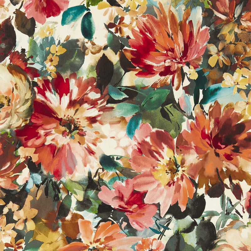 CLARKE AND CLARKE - TAHITI- ROUGE WP - Wallcovering by the Roll ROUGE WP
