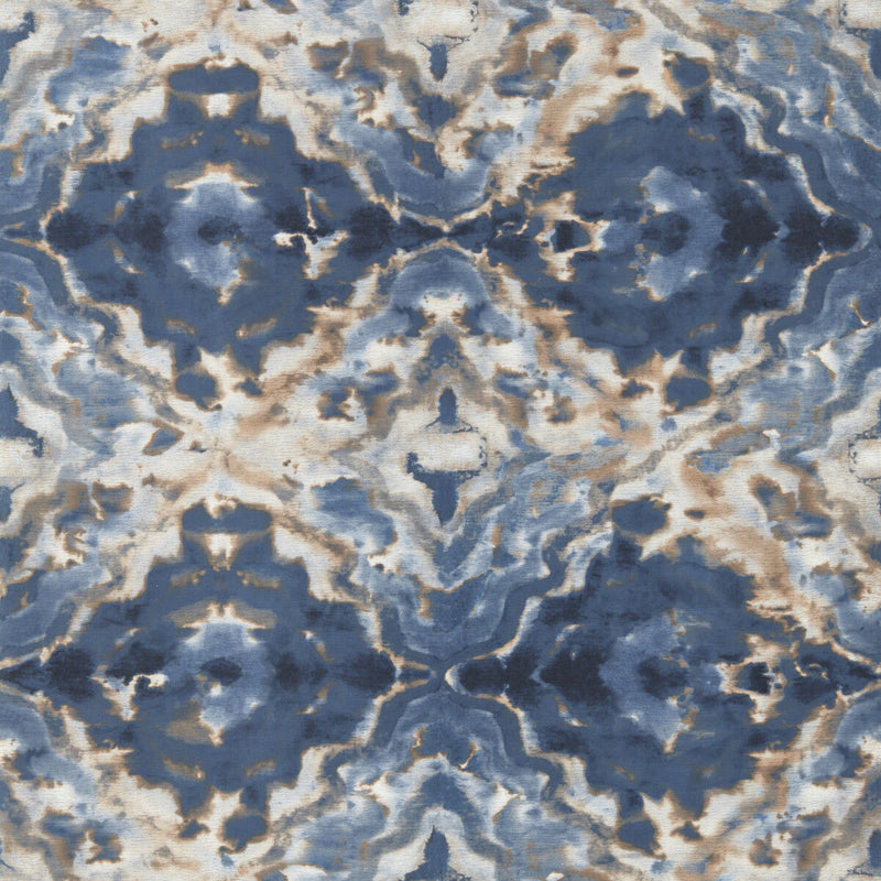 CLARKE AND CLARKE - AQUEOUS- MIDNIGHT/SPICE WP - Wallcovering by the Roll MIDNIGHT/SPICE WP