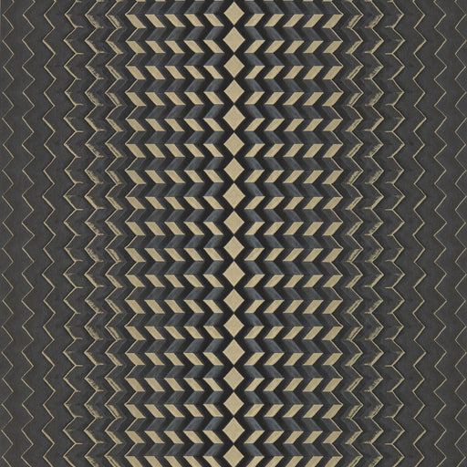 CLARKE AND CLARKE - FRAGMENT- CHARCOAL/GOLD WP - Wallcovering by the Roll CHARCOAL/GOLD WP