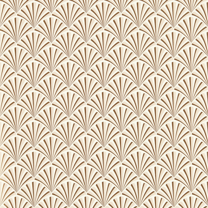 CLARKE AND CLARKE - CHRYSLER- ROSE GOLD WP - Wallcovering by the Roll ROSE GOLD WP