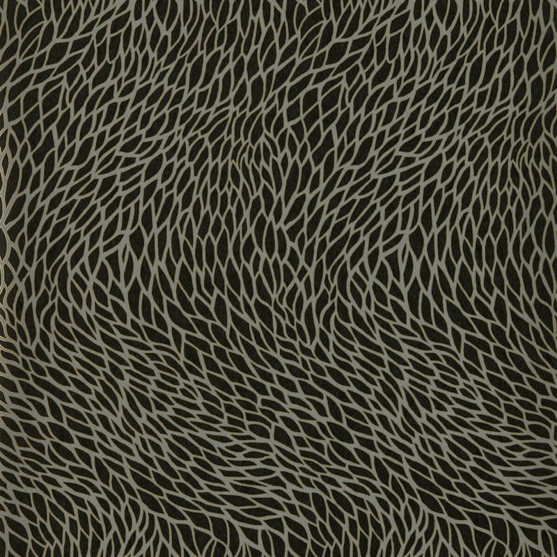 CLARKE AND CLARKE - CORALLINO- NOIR WP - Wallcovering by the Roll NOIR WP