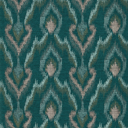 CLARKE AND CLARKE - VELLUTO- TEAL WP - Wallcovering by the Roll TEAL WP