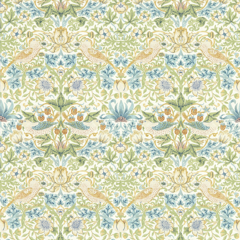 CLARKE AND CLARKE - STRAWBERRY THIEF- APPLE WP - Wallcovering by the Roll APPLE WP