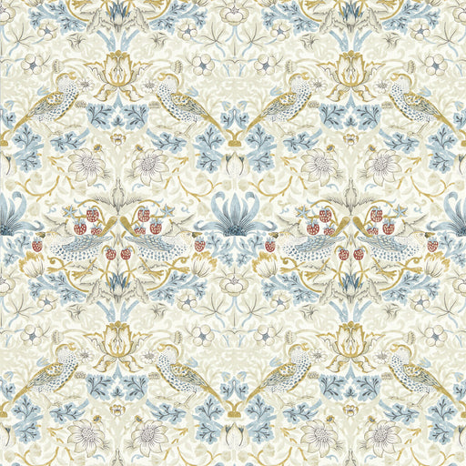 CLARKE AND CLARKE - STRAWBERRY THIEF- LINEN WP - Wallcovering by the Roll LINEN WP