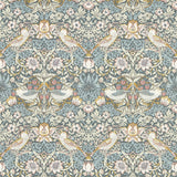 CLARKE AND CLARKE - STRAWBERRY THIEF- SLATE WP - Wallcovering by the Roll