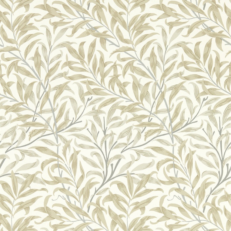 CLARKE AND CLARKE - WILLOW BOUGHS- LINEN WP - Wallcovering by the Roll LINEN WP