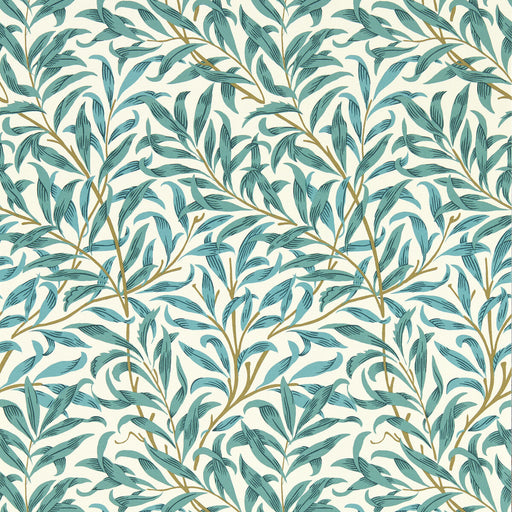 CLARKE AND CLARKE - WILLOW BOUGHS- TEAL WP - Wallcovering by the Roll TEAL WP