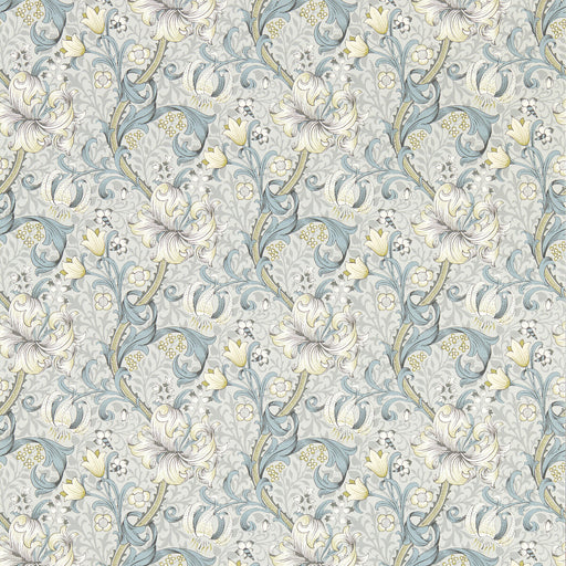 CLARKE AND CLARKE - GOLDEN LILY- SLATE WP - Wallcovering by the Roll SLATE WP