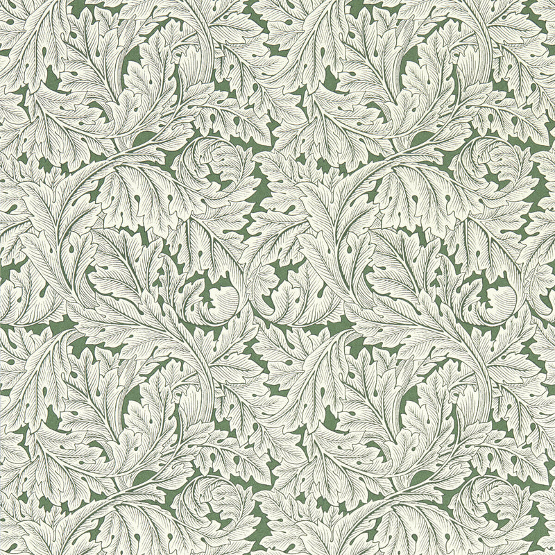 CLARKE AND CLARKE - ACANTHUS WP- SAGE - Wallcovering by the Roll SAGE