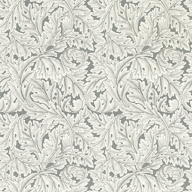 CLARKE AND CLARKE - ACANTHUS WP- SLATE - Wallcovering by the Roll SLATE