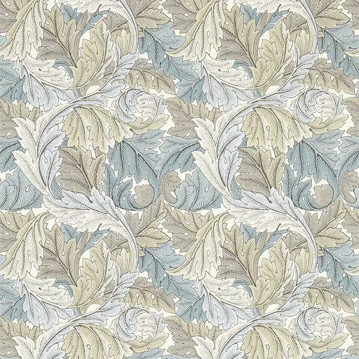 CLARKE AND CLARKE - ACANTHUS WP- DOVE - Wallcovering by the Roll DOVE