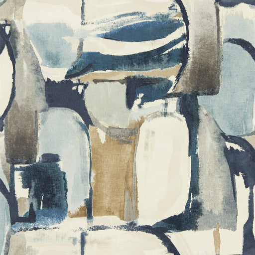 CLARKE AND CLARKE - FIGURA- DENIM/LINEN WP - Wallcovering by the Roll DENIM/LINEN WP