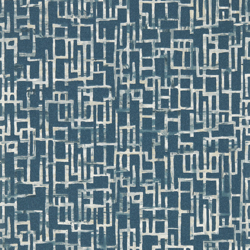 CLARKE AND CLARKE - QUADRATA- MIDNIGHT WP - Wallcovering by the Roll MIDNIGHT WP