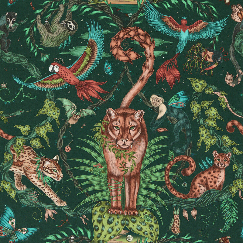 CLARKE AND CLARKE - BOSQUE DREAMS- FOREST WP - Wallcovering by the Roll FOREST WP