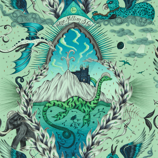 CLARKE AND CLARKE - W0214/02 - HIGHLANDIA - Wallpaper By the Roll